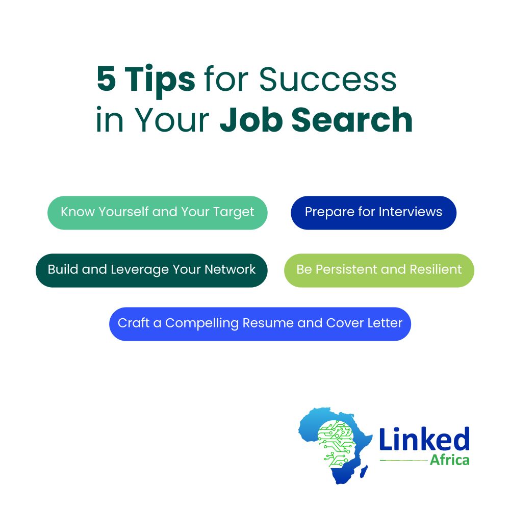 5 Tips for Success in Your Job Search